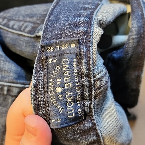 Lucky Brand 221 Original Straight Jeans sz 38x32 - Picture 5 of 15